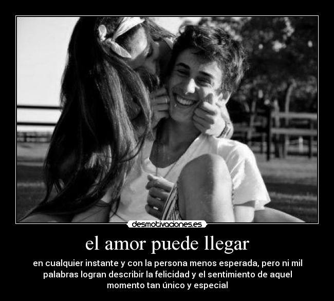 el amor puede llegar -