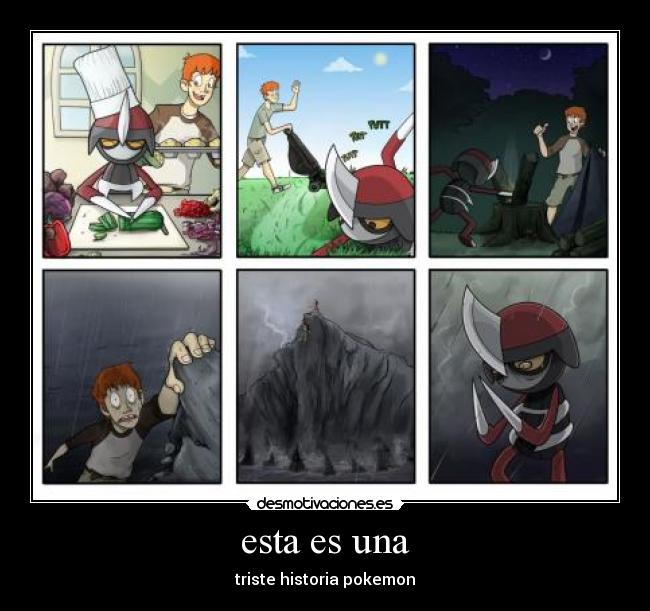 esta es una - triste historia pokemon
