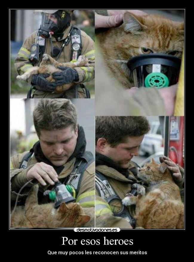 Por esos heroes - Que muy pocos les reconocen sus meritos