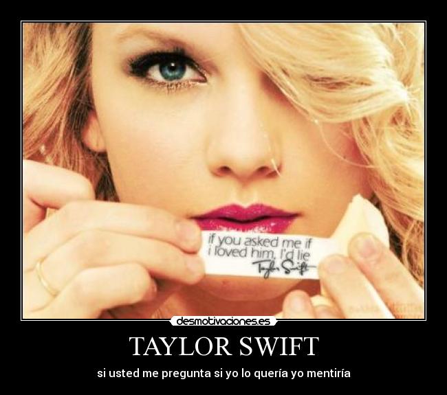 TAYLOR SWIFT -