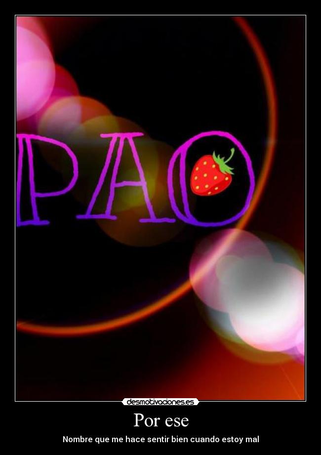 Por ese - 