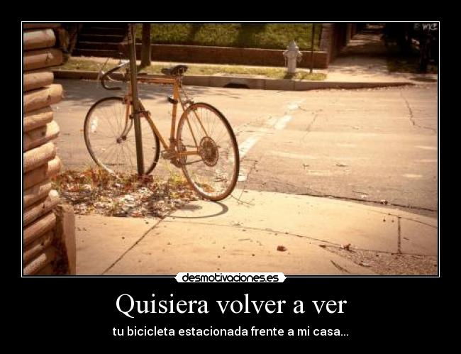 Quisiera volver a ver -