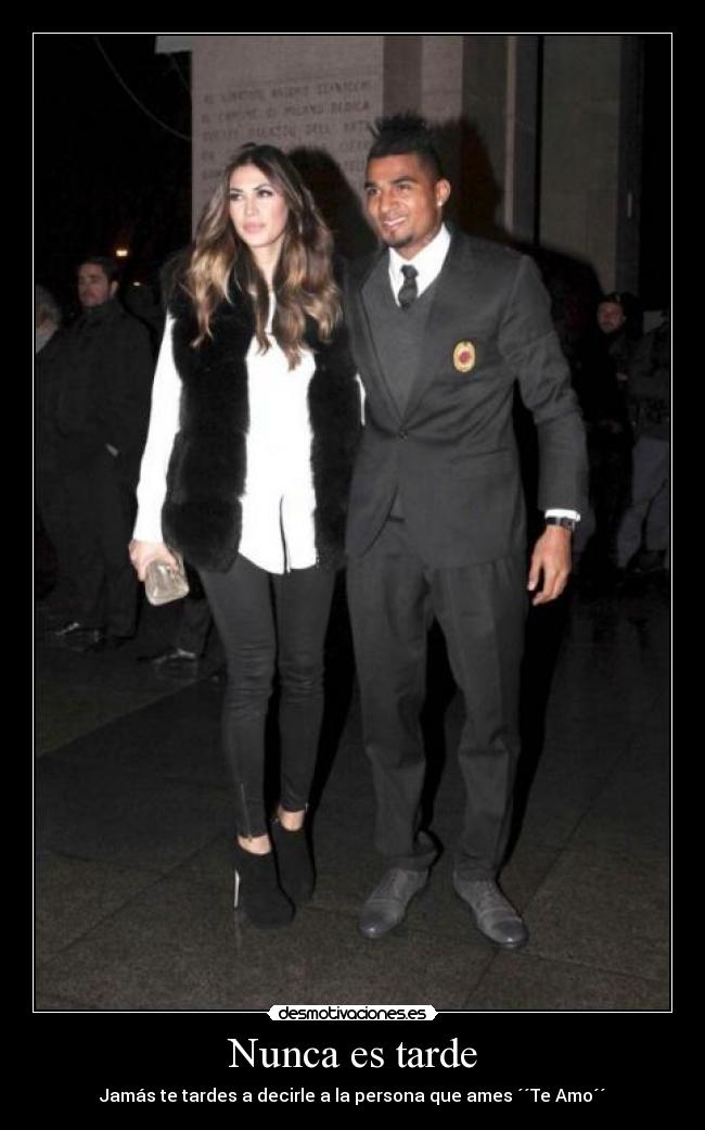 Nunca es tarde - Jamás te tardes a decirle a la persona que ames ´´Te Amo´´