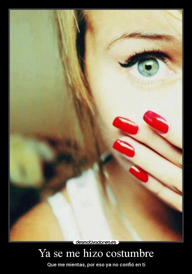 Ya se me hizo costumbre - 