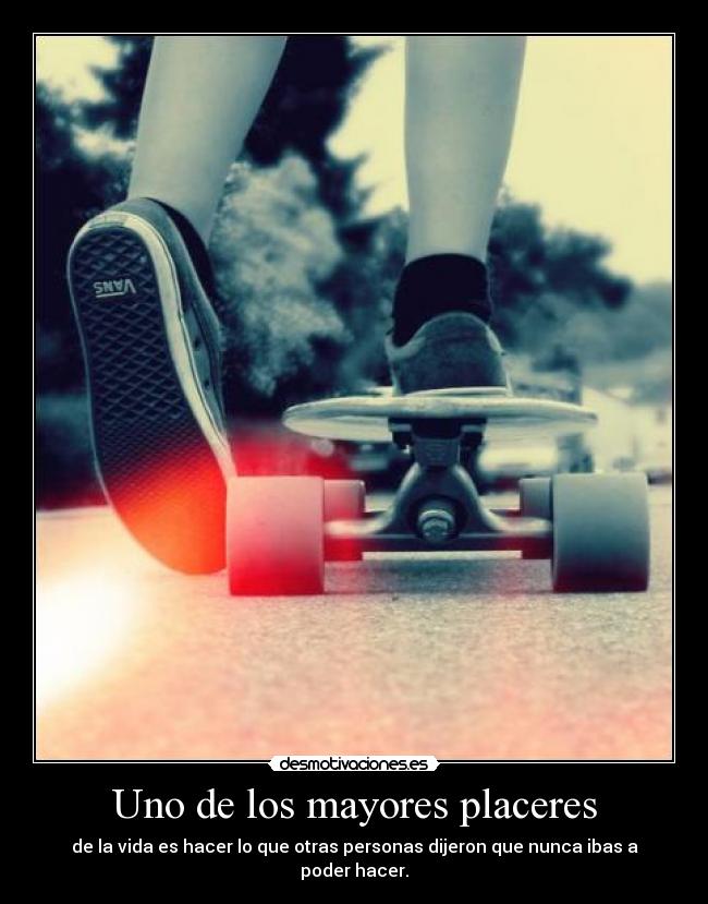 Uno de los mayores placeres - 