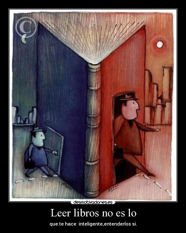 carteles leer libros desmotivaciones