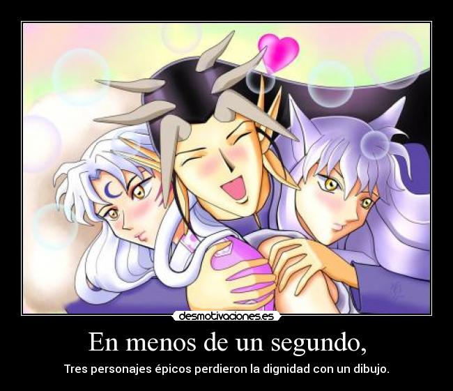 En menos de un segundo, - Tres personajes épicos perdieron la dignidad con un dibujo.