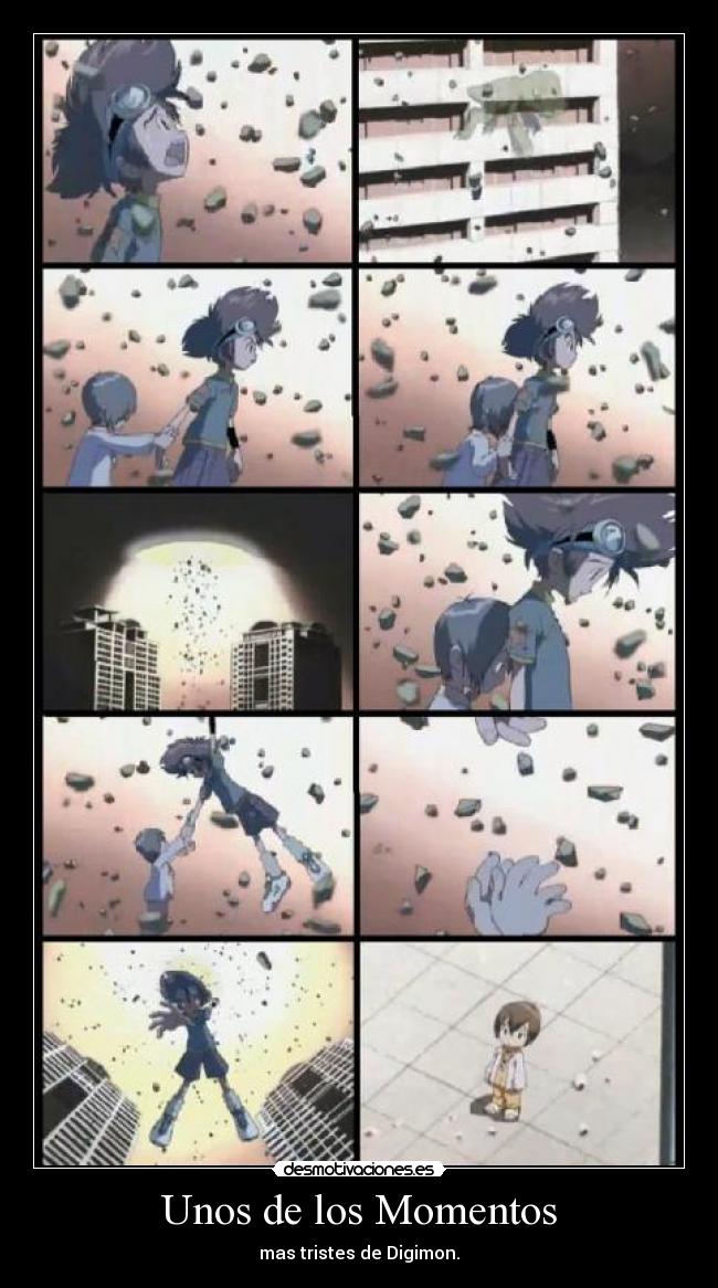 Unos de los Momentos - mas tristes de Digimon.