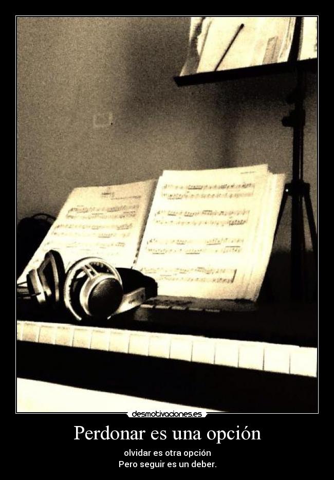 Perdonar es una opción -
