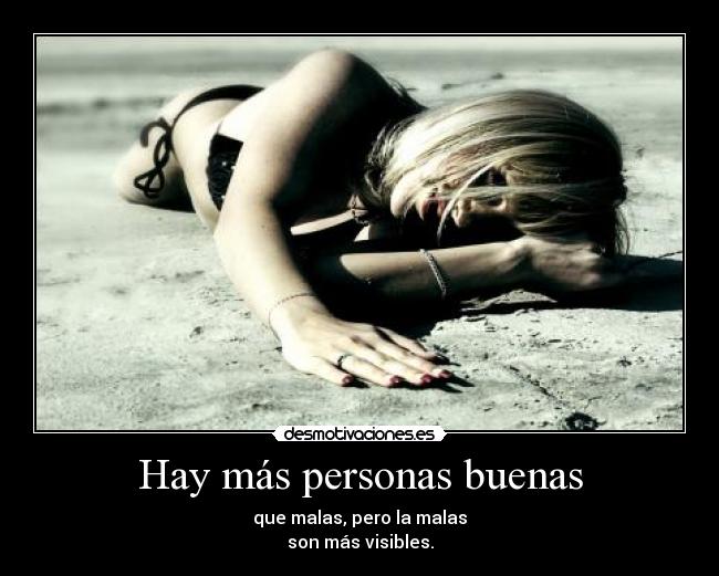 Hay más personas buenas - 