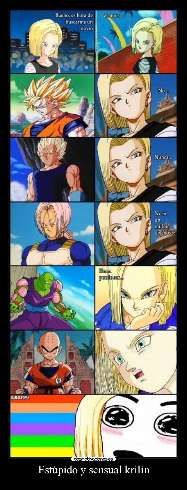 Estúpido y sensual krilin - 