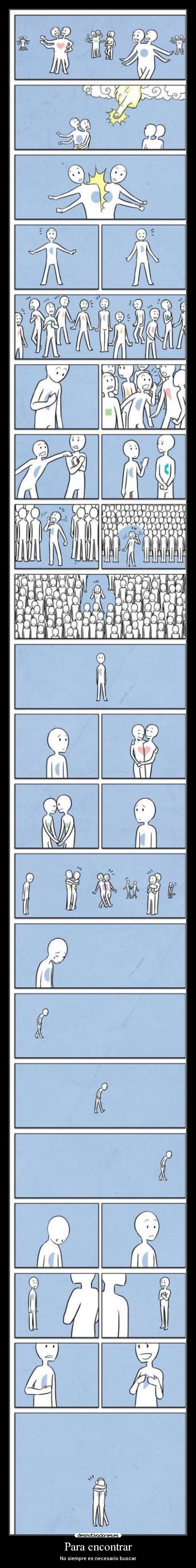 Para encontrar - No siempre es necesario buscar