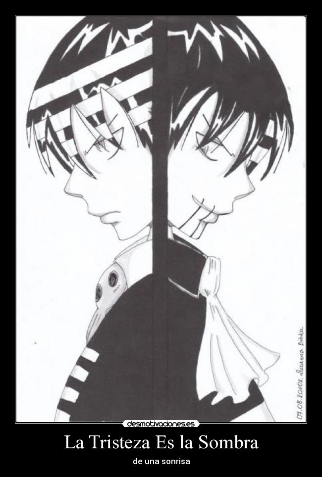La Tristeza Es la Sombra - de una sonrisa