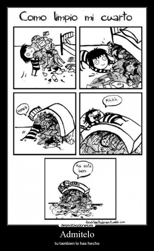 Admitelo - tu tambien lo has hecho