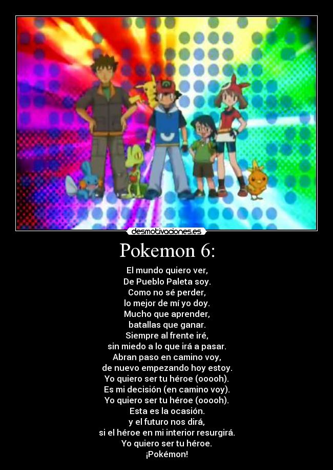 Pokemon 6: - 