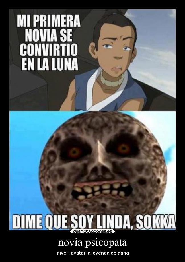 novia psicopata - nivel : avatar la leyenda de aang