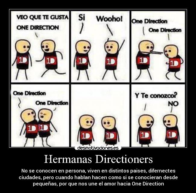 carteles hemanas directionerd desmotivaciones