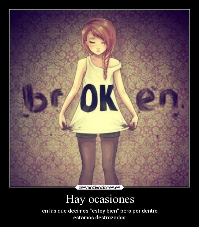Hay ocasiones -