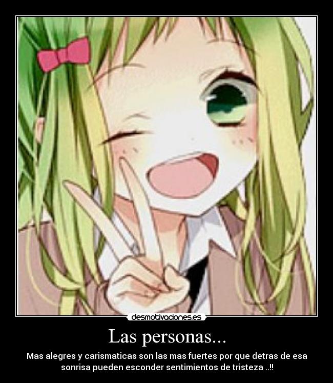 Las personas... - 