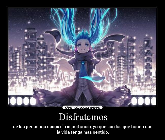 carteles harukaze vocaloid miku hatsune anime gotian raptorhunters desmo02 desmotivaciones