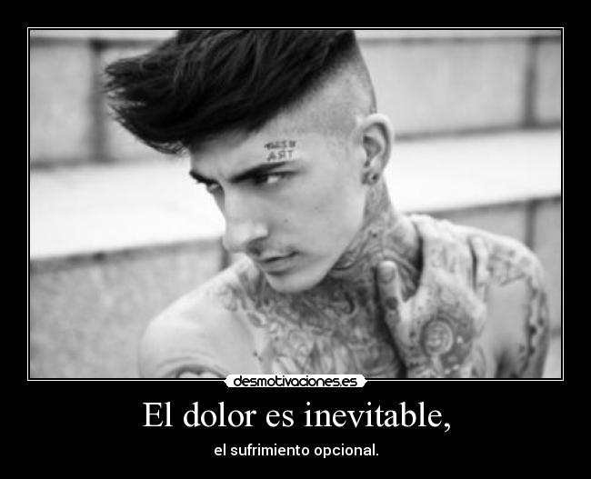 carteles dolor dolor desmotivaciones