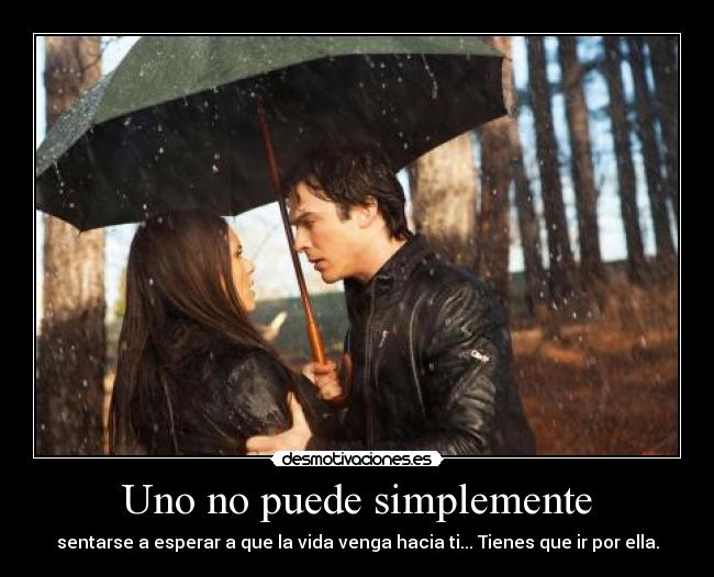 Uno no puede simplemente -