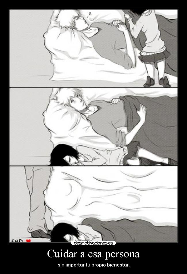 Cuidar a esa persona -