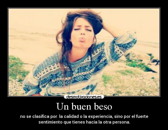 Un buen beso - 