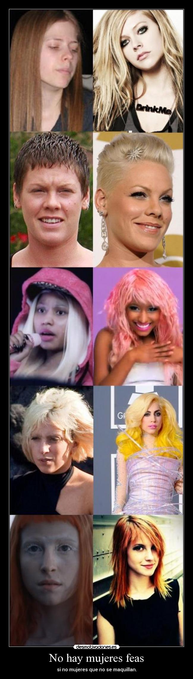 No hay mujeres feas -