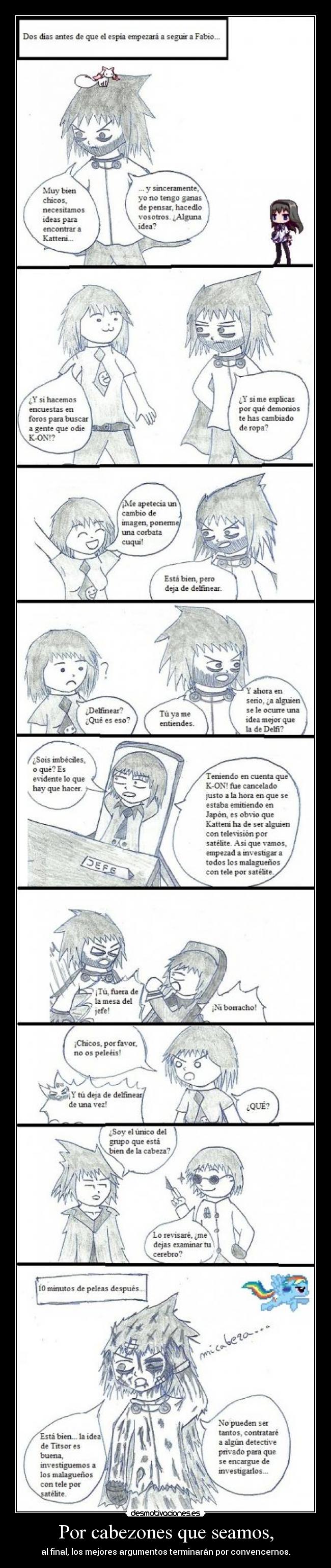 carteles 329 meguca must fight aninote capitulo desmotivaciones