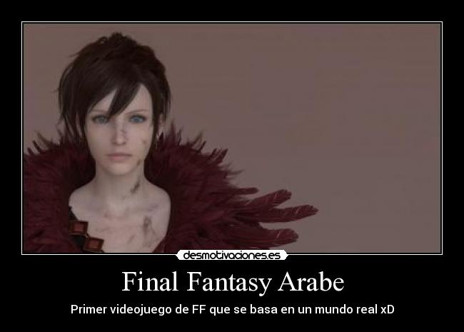 Final Fantasy Arabe - Primer videojuego de FF que se basa en un mundo real xD