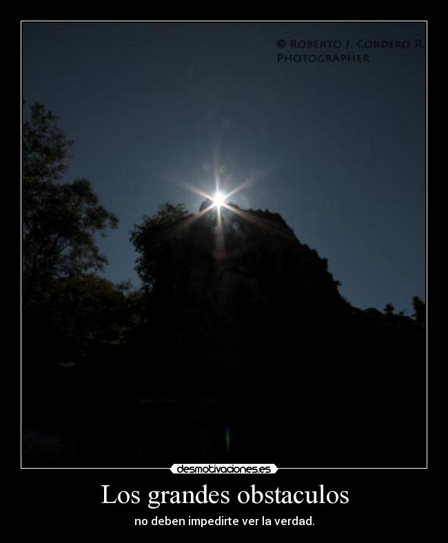 carteles obstaculos obstaculo desmotivaciones