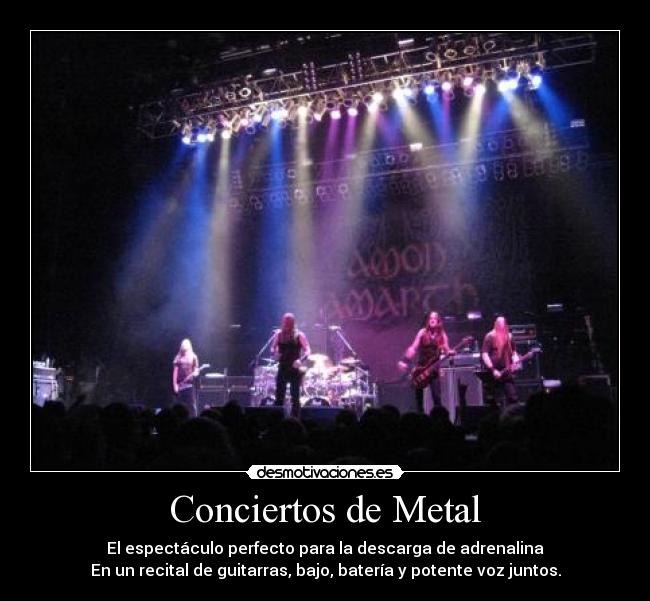 Conciertos de Metal - El espectáculo perfecto para la descarga de adrenalina
En un recital de guitarras, bajo, batería y potente voz juntos.