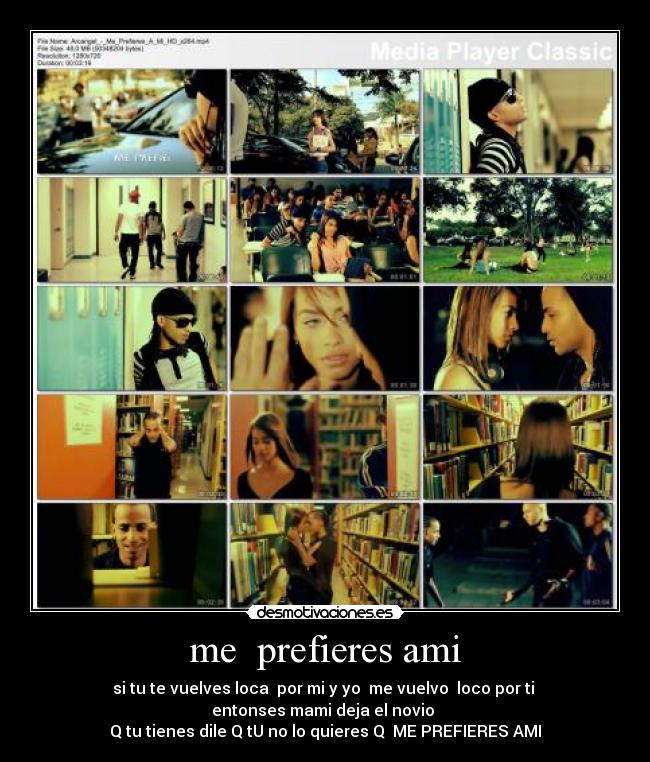 me  prefieres ami - 