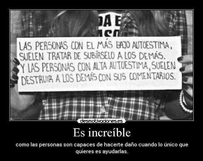 Es increíble - 