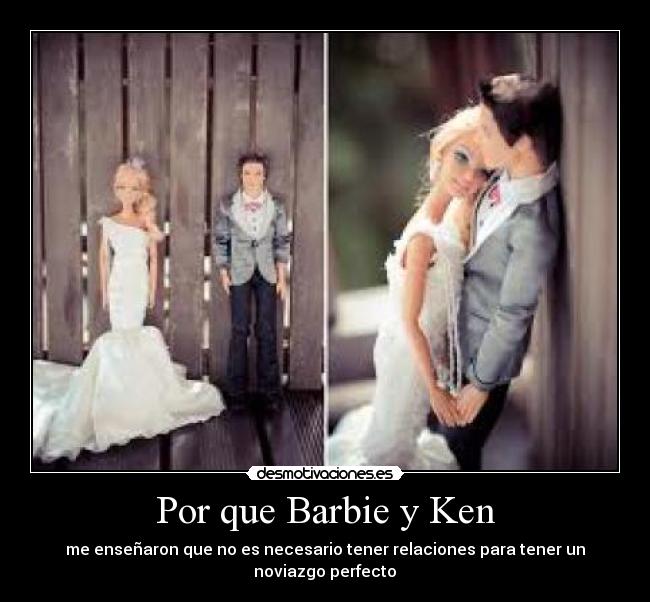 Por que Barbie y Ken -
