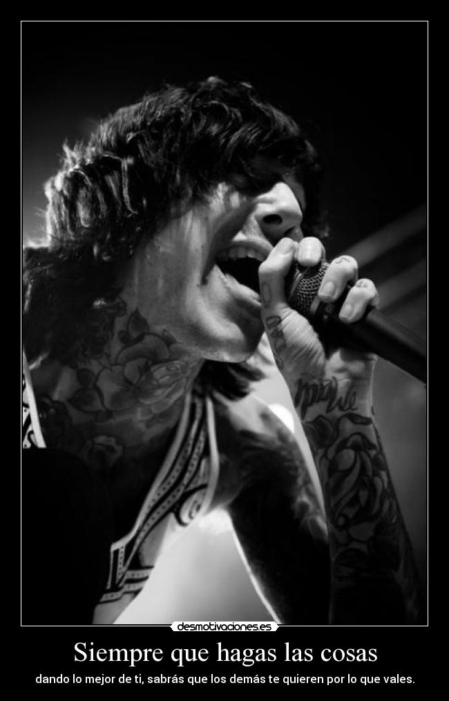 carteles oliver sykes canta grito pelado resumido por fallo gemelo23 desmotivaciones