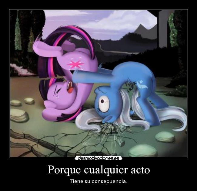 carteles mlp trixie twilight fatality desmotivaciones