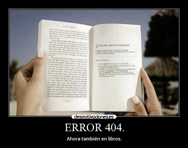 carteles error 404 not found desmotivaciones