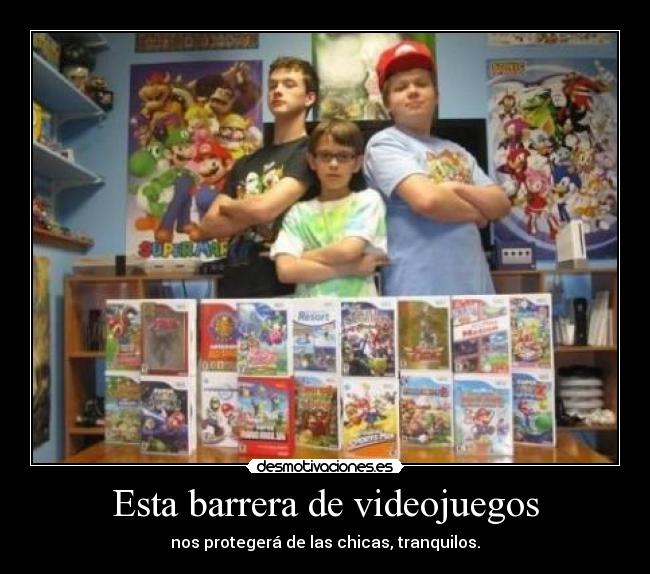 Esta barrera de videojuegos - 