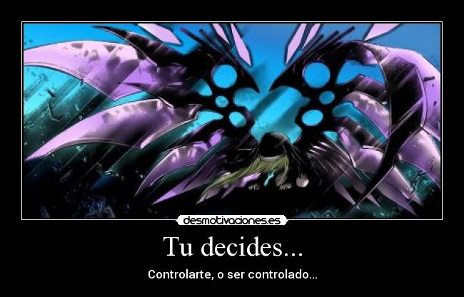 carteles sora otoshimono chaos anime que sea desmotivaciones