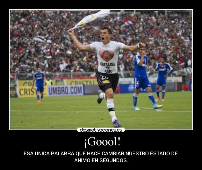 ¡Goool! -