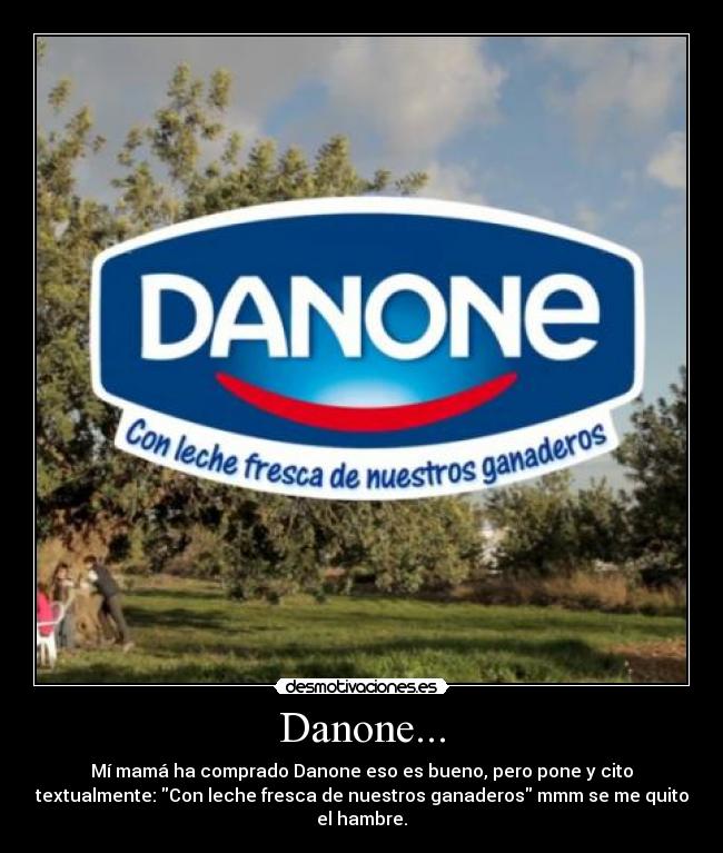 Danone... -