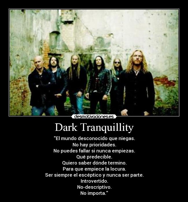 Dark Tranquillity -