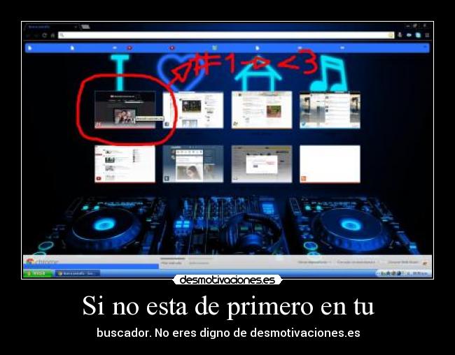 Si no esta de primero en tu -