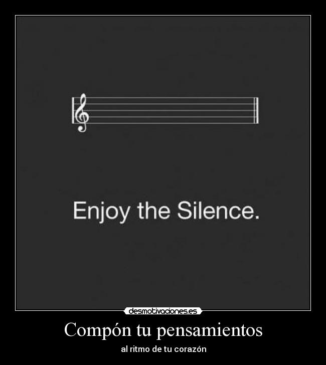 carteles pensamientos ritmo corazon desmotivaciones