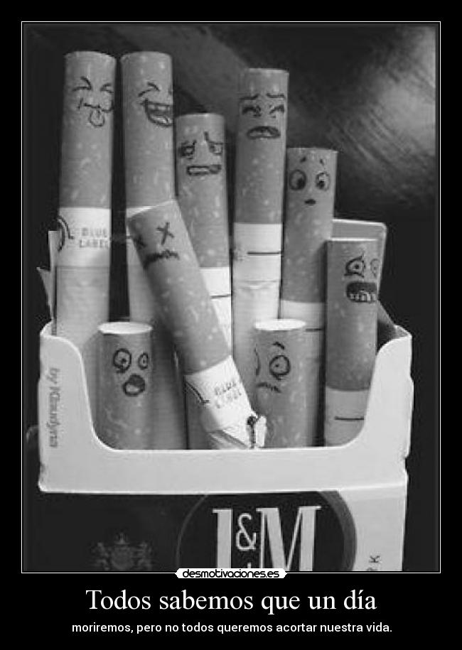 Todos sabemos que un día - 