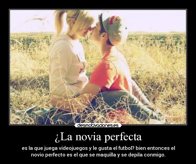 ¿La novia perfecta -
