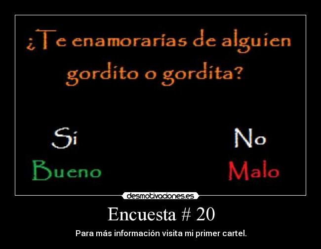 Encuesta # 20 -