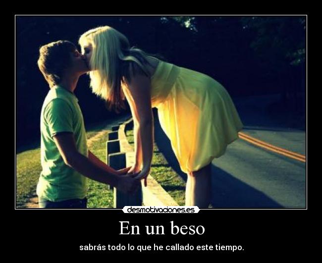 En un beso - 